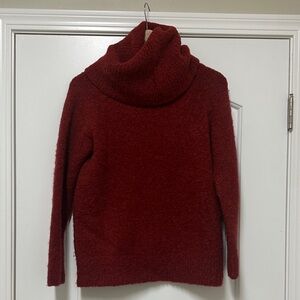 Cozy Red Turtleneck Sweater by Vince